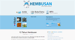 Desktop Screenshot of hembusan.blogspot.com