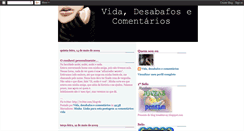 Desktop Screenshot of desabafaando.blogspot.com