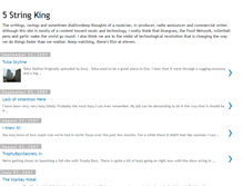 Tablet Screenshot of 5stringking.blogspot.com