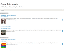 Tablet Screenshot of cumainih.blogspot.com