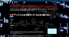 Desktop Screenshot of harinibesoksemalam.blogspot.com