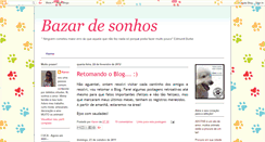 Desktop Screenshot of bazardesonhos-karen.blogspot.com
