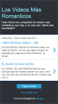 Mobile Screenshot of losvideosmsromanticos.blogspot.com