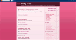 Desktop Screenshot of horny-teens-exhibitionists.blogspot.com