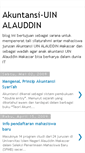 Mobile Screenshot of akuntansi-uin.blogspot.com