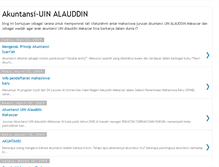 Tablet Screenshot of akuntansi-uin.blogspot.com