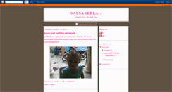 Desktop Screenshot of alongsalsabeela.blogspot.com