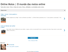 Tablet Screenshot of online-motos.blogspot.com