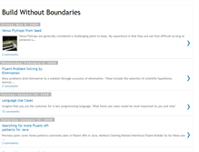 Tablet Screenshot of buildwithoutboundaries.blogspot.com