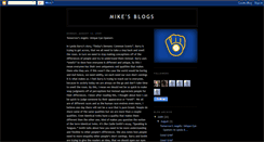 Desktop Screenshot of mikeklein9.blogspot.com