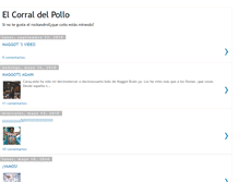 Tablet Screenshot of elcorraldelpollo.blogspot.com