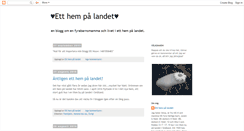 Desktop Screenshot of etthempalandet.blogspot.com