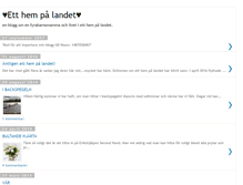 Tablet Screenshot of etthempalandet.blogspot.com