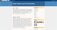 Desktop Screenshot of andyetlab.blogspot.com