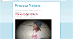 Desktop Screenshot of amormaiormariana.blogspot.com