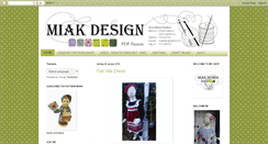Desktop Screenshot of miakdesign-craft.blogspot.com