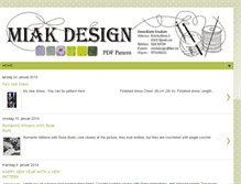 Tablet Screenshot of miakdesign-craft.blogspot.com