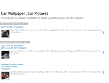 Tablet Screenshot of carpictures-carwallpapers.blogspot.com