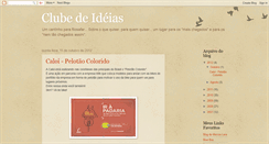 Desktop Screenshot of clubdeideias.blogspot.com
