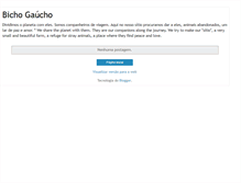 Tablet Screenshot of oibichogaucho.blogspot.com