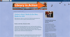 Desktop Screenshot of libraryinaction.blogspot.com
