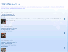 Tablet Screenshot of biodanzaagua.blogspot.com