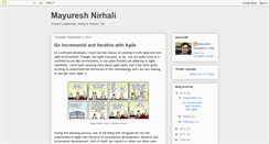 Desktop Screenshot of mayureshnirhali.blogspot.com