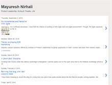 Tablet Screenshot of mayureshnirhali.blogspot.com