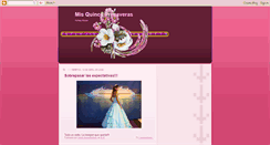 Desktop Screenshot of misquinceprimaveras.blogspot.com