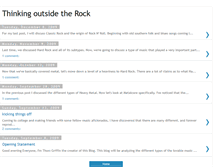 Tablet Screenshot of outsidetherock.blogspot.com