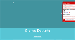 Desktop Screenshot of gremiodocente.blogspot.com