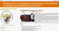 Desktop Screenshot of escuelainformaticabicu.blogspot.com