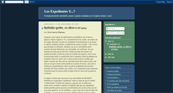 Desktop Screenshot of expedientesy.blogspot.com