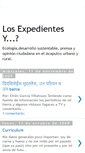 Mobile Screenshot of expedientesy.blogspot.com