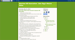 Desktop Screenshot of bayviewhillnaturenews.blogspot.com