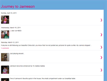 Tablet Screenshot of journeytojamesonhayes.blogspot.com