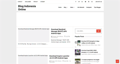 Desktop Screenshot of blogindoonline.blogspot.com
