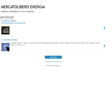 Tablet Screenshot of mercatoliberoenergia.blogspot.com