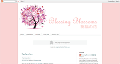 Desktop Screenshot of blessingblossoms.blogspot.com