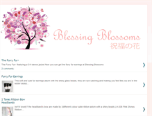 Tablet Screenshot of blessingblossoms.blogspot.com