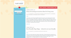 Desktop Screenshot of crafts-central.blogspot.com