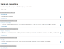 Tablet Screenshot of estonoespoesia.blogspot.com