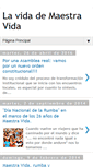Mobile Screenshot of lamaestravida.blogspot.com