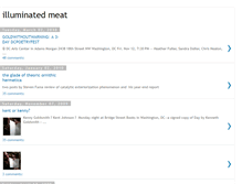 Tablet Screenshot of illuminatedmeat.blogspot.com