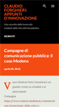 Mobile Screenshot of claudioforghieri.blogspot.com