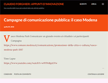 Tablet Screenshot of claudioforghieri.blogspot.com