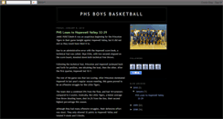 Desktop Screenshot of phsboysbasketball0809.blogspot.com