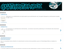 Tablet Screenshot of gnathostomosis.blogspot.com