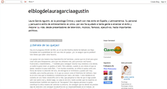 Desktop Screenshot of elblogdelauragarciaagustin.blogspot.com