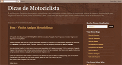 Desktop Screenshot of dicasdemotociclista.blogspot.com